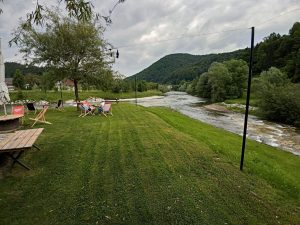 Sotočje Drete in Savinje. 